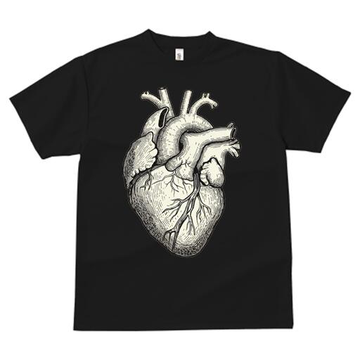 Tシャツ 臓器 臓器柄ギフト ユニークデザイン メンズ キッズ 半袖 春夏 プリント カジュアル ジャパニ..