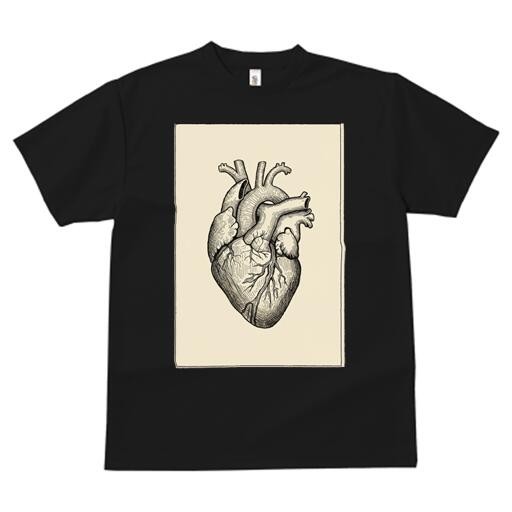 Tシャツ 臓器 臓器柄ギフト ユニークデザイン メンズ キッズ 半袖 春夏 プリント カジュアル ジャパニ..