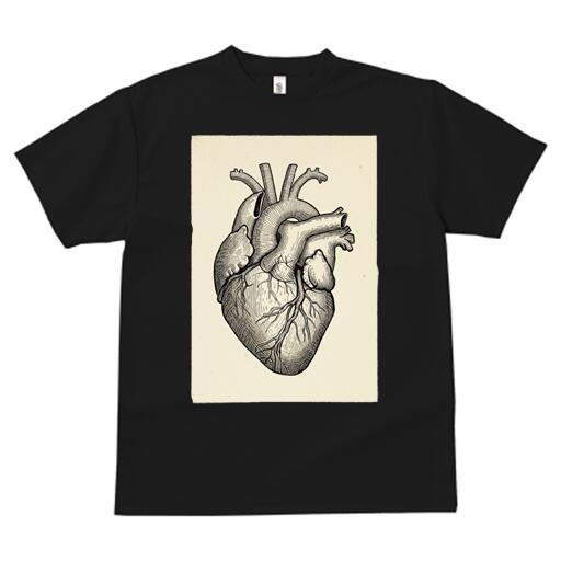 Tシャツ 臓器 臓器柄ギフト ユニークデザイン メンズ キッズ 半袖 春夏 プリント カジュアル ジャパニ..