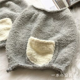 腹巻き 暖かい 大人 ポケット付き ふわふわ お腹 ウエスト 保護 冷え対策無地 シンプル ライトグレー ホワイト カジュアル オフィス アウトドア