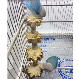 インコ おもちゃ オウム おもちゃ 階段 ペッパーウッド かじるおもちゃ 歯研ぎ 爪研ぎ 鳥用品 ブランコ はしご ムクドリ 知育玩具