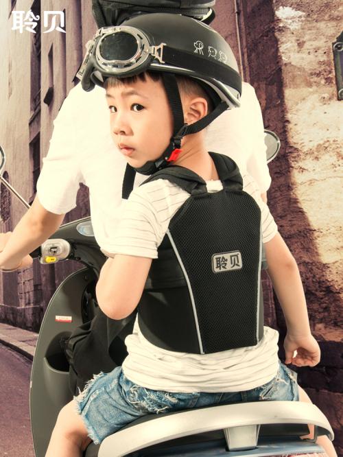 バイク 子ども タンデムベルト 男の子 女の子 補助ベルト オートバイ 2人乗り セーフティベルト 落下防止 調節可能 通気性 ツーリング 赤 黒