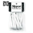 Slippon 足にやさしい8 mm フラット 伸縮性 靴紐 ダブル ノン タイ ルーズ レッドではありません