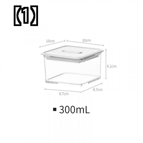 保存容器 食品 シンプル 透明 使いやすい プラスチック 長方形 冷蔵庫 弁当箱 果物 野菜 収納 密閉 キッチン