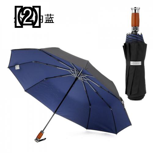 折りたたみ傘 新製品 2層10ボーン傘 超暴風雨耐性 クリエイティブ3つ折り傘 全自動強化防風傘 男性用 女性用 2