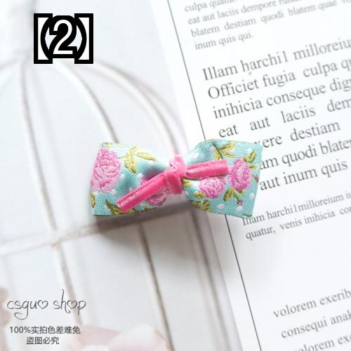 ヘアクリップ 和柄 ベビー リボン ヘアアクセサリー 花柄 カラフル ドット柄 ミニ