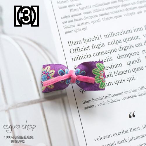 ヘアクリップ 和柄 ベビー リボン ヘアアクセサリー 花柄 カラフル ドット柄 ミニ