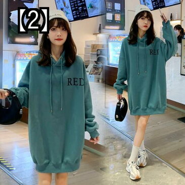 マタニティ ワンピース 秋冬 トップス ルームウェア 大きいサイズ ゆったり フード付き プルオーバー スポーティー おしゃれ 厚手 暖かい ピンク 青 紺