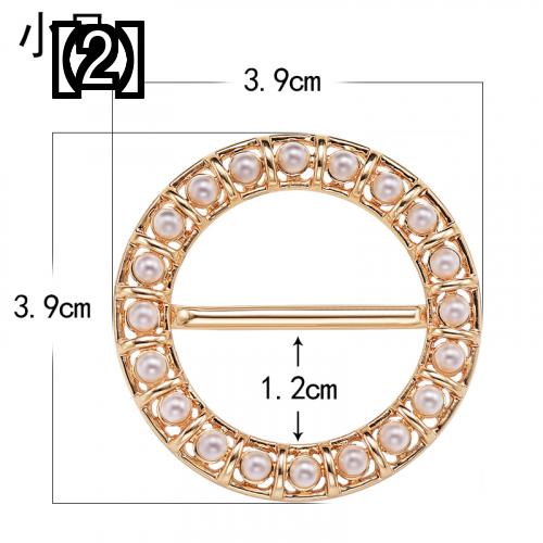 スカーフ留め クリップ リング バックル ゴールド シルバー パール ストーン ストール シャツ レディース アクセサリー おしゃれ