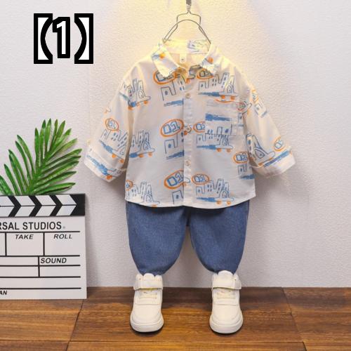 長袖 シャツ キッズ チェック柄 トップス 男の子 黒 青 黄色 ワンポイント 恐竜 クマ 綿 春秋 カジュアル