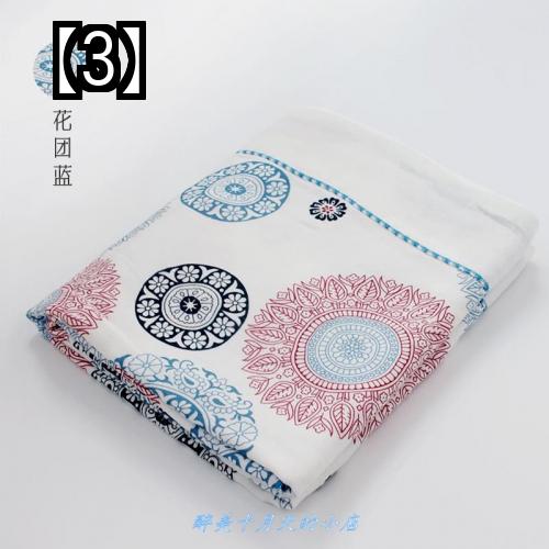 タオルケット 夏用 おしゃれ ガーゼ　ブランケット 布団 無地 薄手 青 黄色 シンプル 竹繊維 涼しい 柔らかい 魚 花柄