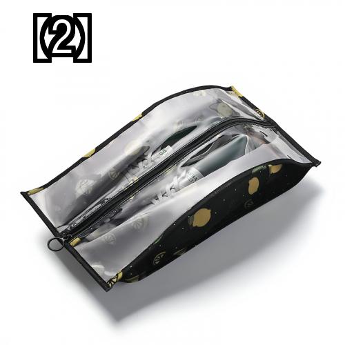 シューズバッグ 大人 便利 かわいい ユニコーン ピンク ファスナー 持ち手 掛ける 収納 出張 旅行 アウトドア スポーツ ジム 靴