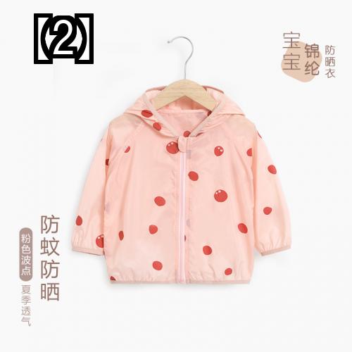 パーカー キッズ 長袖 おしゃれ 海 プール uv 日焼け 薄手 水玉 虫よけ フード付き ジップアップ 通気性 春夏 上着 カジュアル 男の子 女の子 水色 ピンク