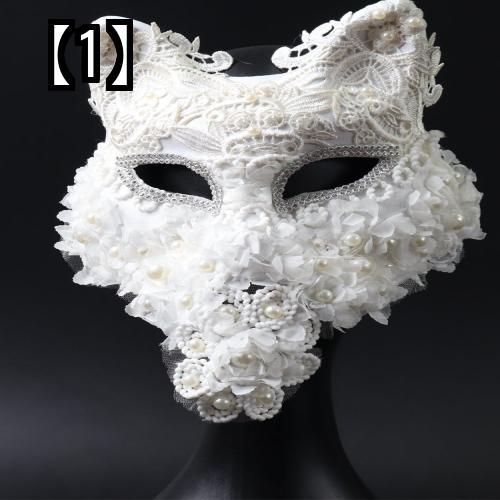 ハロウィン マスク フォックス キャット マスク フルフェイス キャット フェイス キャットウーマン マスク ハロウィン 仮面 舞踏会 パーティー ステージ コンプレックス ヨーロッパ