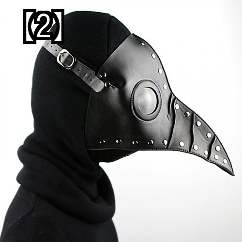 ハロウィン マスク パンク ロング くちばし ハロウィン マスク ゴシック パーティー コスプレ 小道具 ギフト