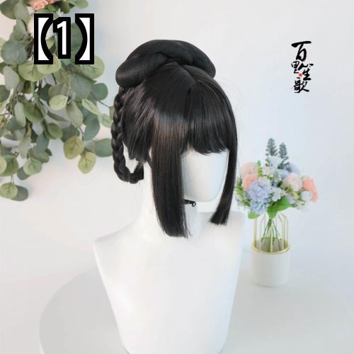 ハロウィン ウイッグ コスプレ かつら cos 小道具 古代 スタイル フル ヘッド ギア フェイク ヘア