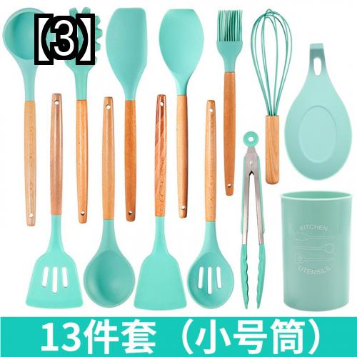 調理器具 セット キッチンツール セット 北欧 木製 ハンドル シリコン キッチン 用品 セット 焦げ付き 防止 ヘラ スプーン シリコン ヘラ キッチン ツール セット