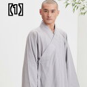 僧服 仏教服 瞑想服 修行服ウォッシュド　サマー クロス ラミー コットン モンク ローブ モンク ユニフォーム 通気性のある モンク ユニフォーム