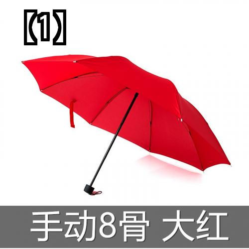折りたたみ傘 赤い傘 自動開閉 ワンタッチ 女性 レディース ビニール コンパクト ポータブル