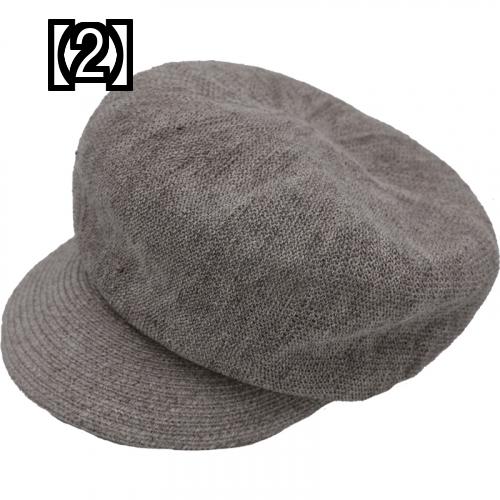 ニットキャップ 帽子 通気性 快適なリネンの質感 ルーズ キャスケット 帽子 ニット帽子