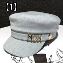 帽子 ファッション ワイルド 帽子 八角形 キャップ ワイルド ネイビー 帽子