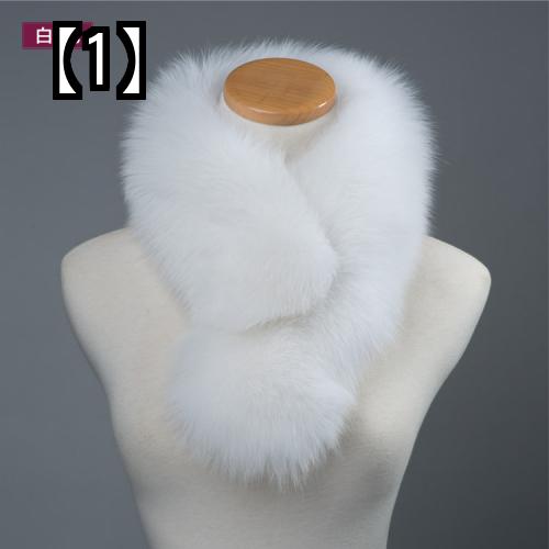 スカーフ ファーマフラー おしゃれ 華やか 暖かい 装飾 キツネの毛皮 レディース 防寒 毛皮の襟 クリップ