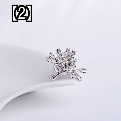 ブローチ バッチ 卒園式 卒業式 入学式 入園式 おしゃれ パーティドレス フォーマル アクセサリー セレモニー 華やか ママスーツ レトロ リーフ メンズ シンプル スーツ コサージュ フラワー バッジ