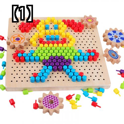 パズル 木製 知育玩具 幼児教育 子ども おもちゃ 認知 早期教育 コンビネーションパズル 赤ちゃん 知的