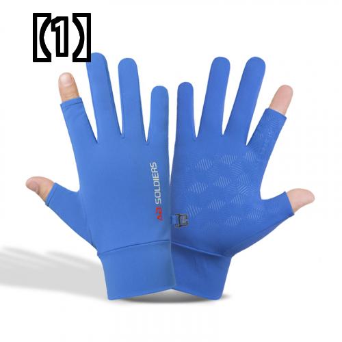 手袋 フィッシング グローブ 釣り手袋 アウトドア レジャー 手袋 ライディング 指なし アイス シルク 運転 サイクリング テイク アウェイ ライダー 屋外 日焼け防止 ハーフ フィンガー フィッシング