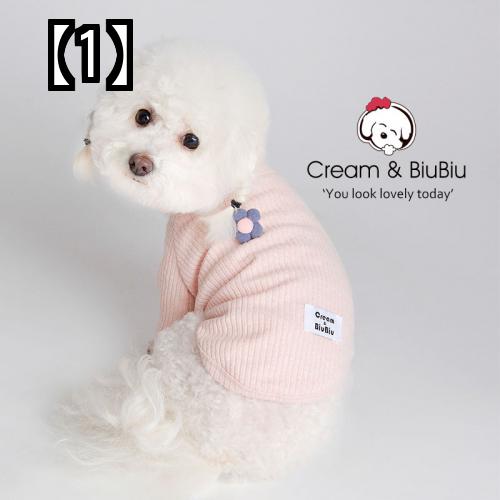 犬の服 ペット服 お散歩 おしゃれ かわいい 防寒 防汚 ドッグウェア 愛犬 犬猫服 春 通気性 シャツ カーディガン セーター