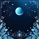 タロットクロス tarot 青 紺 占い 神秘的 星空 宇宙 魔法陣 テーブルクロス タペストリー おしゃれ 祭壇 撮影背景 正方形 グッズ アクセサリー