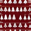 タロットクロス tarot クリスマスツリー 冬 テーブルクロス タペストリー インテリア 正方形 グッズ かわいい ラグジュアリー 祭壇 赤 レッド