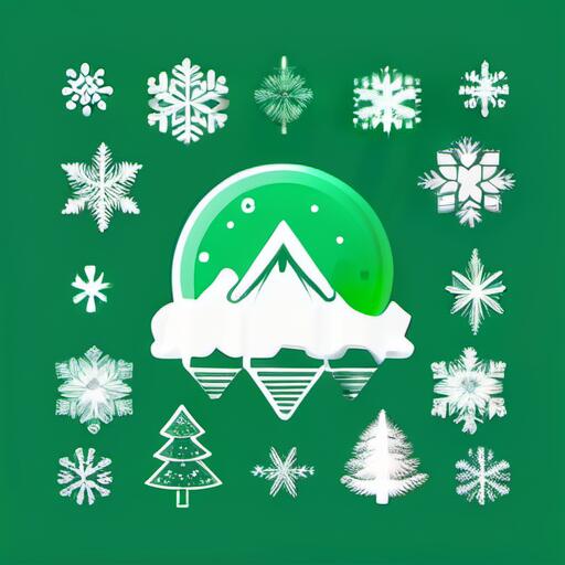 タロットクロス tarot クリスマス 雪の結晶 冬 クロス タペストリー インテリア 正方形 グッズ かわいい ラグジュアリー 祭壇 緑