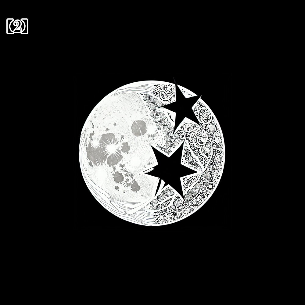 タロットクロス 満月 テーブルクロス タペストリー おしゃれ 繊細 ポリエステル 正方形 グッズ 占い 神秘的 アクセサリー 黒