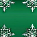 タロットクロス tarot クリスマス 雪の結晶 冬 クロス タペストリー インテリア 正方形 グッズ かわいい ラグジュアリー 祭壇 緑