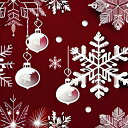 タロットクロス tarot クリスマス 雪の結晶 冬 テーブルクロス タペストリー インテリア 正方形 グッズ かわいい ラグジュアリー 祭壇 赤 レッド