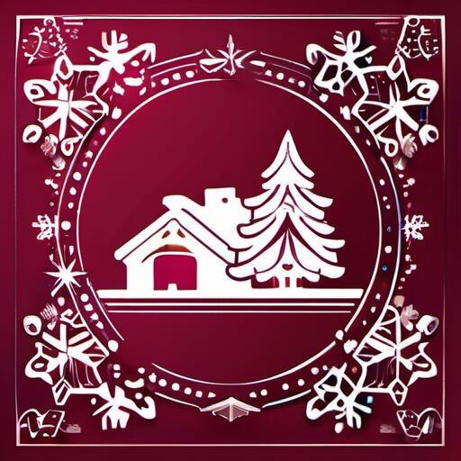 タロットクロス tarot クリスマス 雪の結晶 冬 タペストリー インテリア 正方形 グッズ かわいい ラグジュアリー 祭壇 赤 レッド