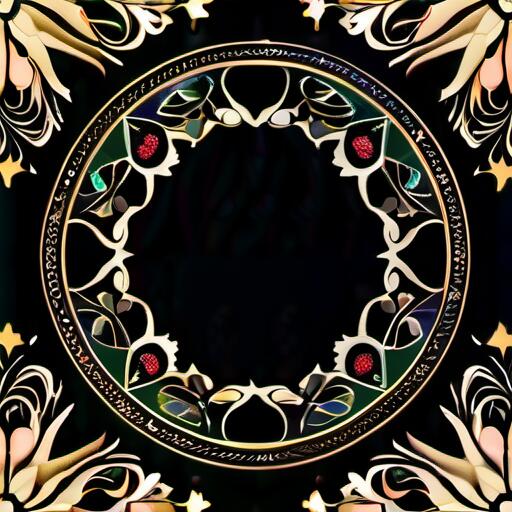 タロットクロス tarot 黒 ブラック 美しい 神秘的 曼荼羅 星 花 魔法陣 テーブルクロス タペストリー おしゃれ 祭壇 撮影背景 正方形 グッズ アクセサリー