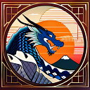 タロットクロス 占い 神秘的 冬 新年 お正月 成人式 辰年 ドラゴン 2024 お祝い 富士山 日の出 和風 かっこいい タペストリー エレガント 祭壇 正方形