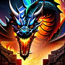 タロットクロス 占い 神秘的 新年 お正月 成人式 辰年 ドラゴン ファンタジー風 ダークドラゴン タペストリー かっこいい リアル 祭壇 正方形