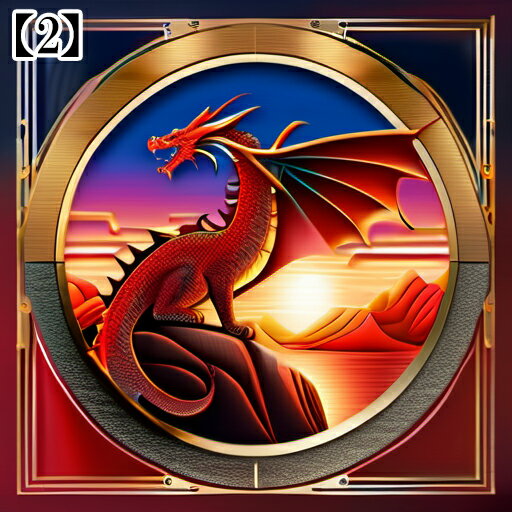 タロットクロス 占い 神秘的 新年 お正月 成人式 辰年 ドラゴン ファンタジー風 タペストリー かっこいい リアル エレガント 祭壇 正方形 3
