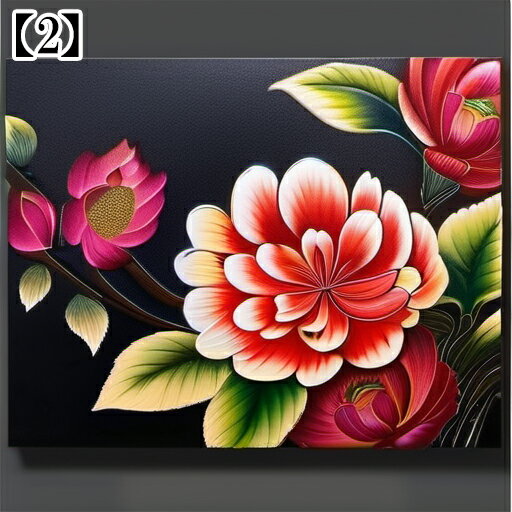 タペストリー タロットクロス 植物 和風 祭壇 正方形 おしゃれ 花 リアル