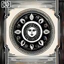 タロットクロス タペストリー tarot 大判 風水 ゴシック 祭壇 黒 ブラック 太陽 3