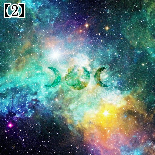 タロットクロス 黒 ブラック 三日月 トリプルムーン タペストリー 紺 青 風水 祭壇 ポリエステル 占い グッズ おしゃれ 美しい