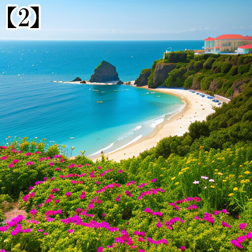 タペストリー インテリア 夏 海 ヨーロッパ風 リゾート 自然風景 花 春 タロットクロス おしゃれ 撮影背景