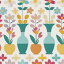 タペストリー 韓国風 北欧風 かわいい 可愛い インテリア 花瓶 壁 ウォールアート タロットクロス 美しい 花 正方形 グッズ 撮影背景 祭壇