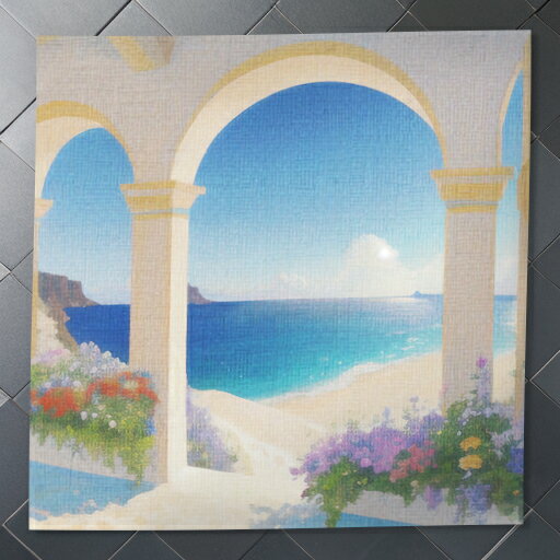 タペストリー インテリア 夏 海 ヨーロッパ風 海外 砂浜 ウォールアート 壁 装飾 リゾート 自然風景 タ..