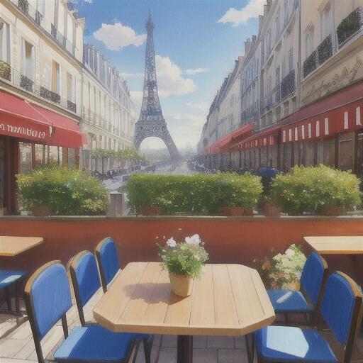 タペストリー インテリア ヨーロッパ風 パリ風 街並み カフェ おしゃれ ウォールアート 撮影背景 壁 タロットクロス 小さめ 大判 20cm～120cm 正方形 占い グッズ