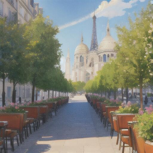 タペストリー インテリア ヨーロッパ風 パリ風 街並み カフェ おしゃれ ウォールアート 撮影背景 壁 タロットクロス 小さめ 大判 20cm～120cm 正方形 占い グッズ