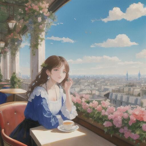 タペストリー インテリア ヨーロッパ風 パリ風 街並み カフェ おしゃれ ウォールアート 撮影背景 壁 タロットクロス 小さめ 大判 20cm～120cm 正方形 占い グッズ